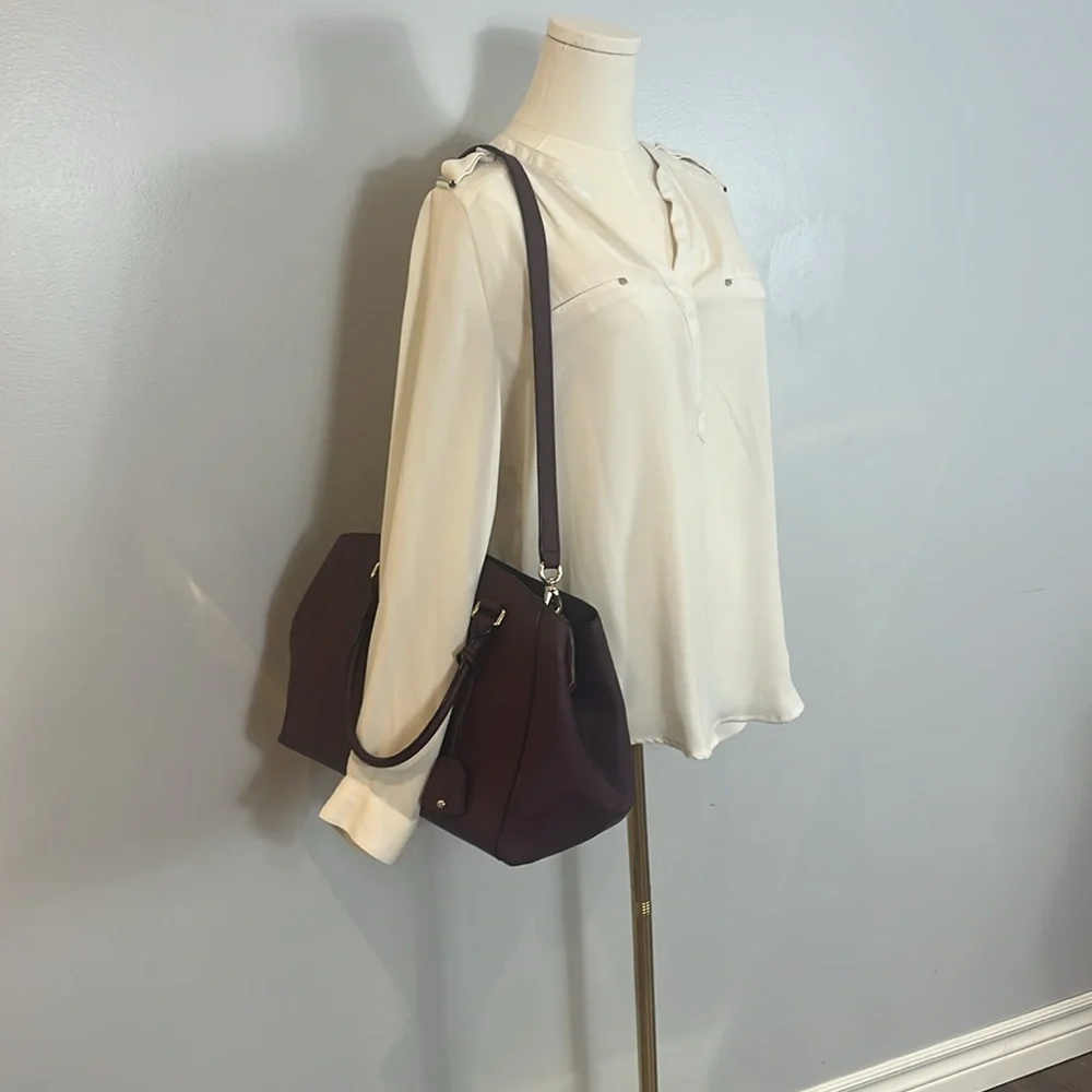 kate spade New York Tilden Place Sloan Satchel in Deep Plum - Picture 16 of 17